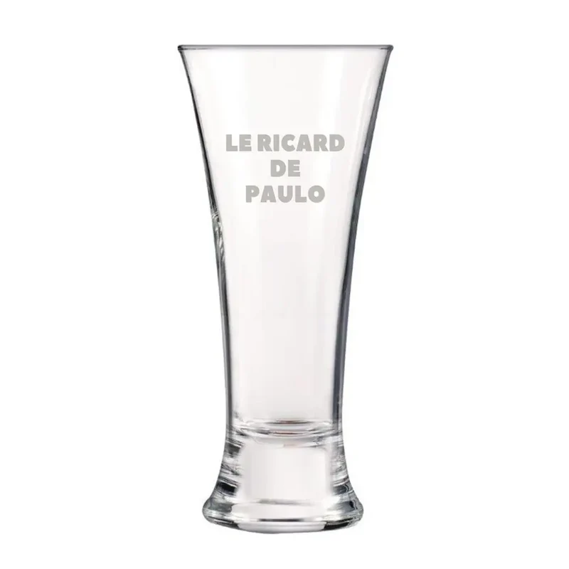 Verre a ricard personnalisé type pastis - 20cL
