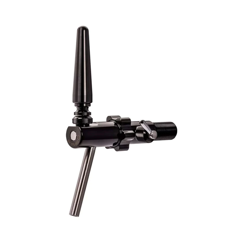 Raffeiner Eurostar FL Zapfhahn Dark | Edelstahl Kompensator