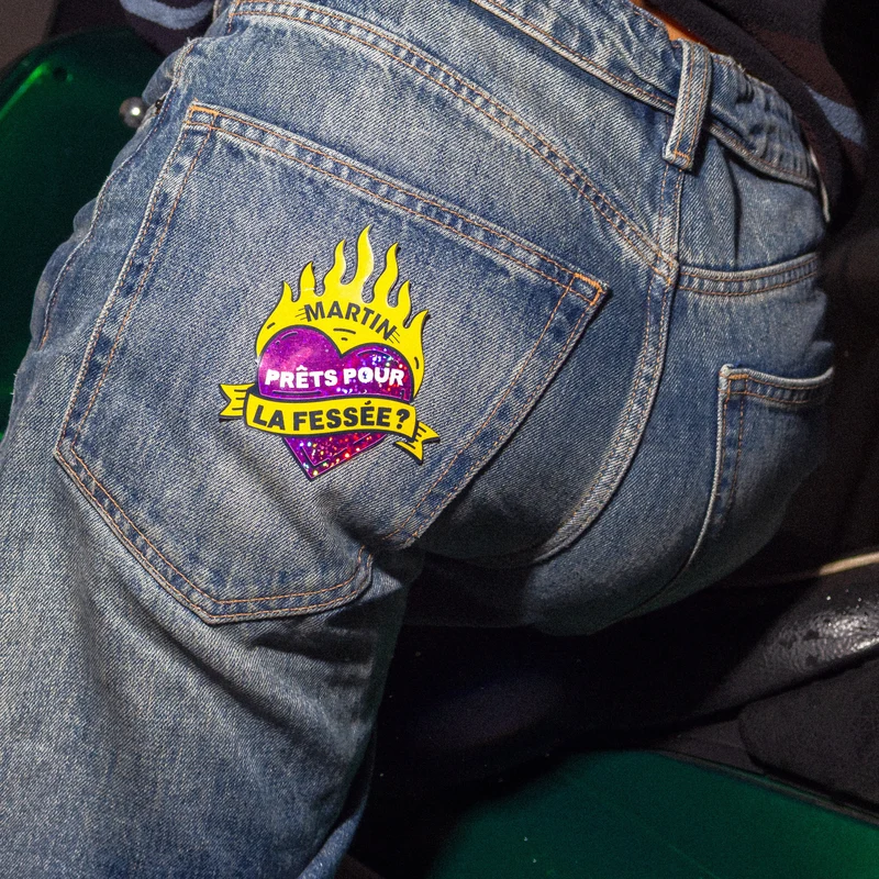 STICKER LA FESSÉE