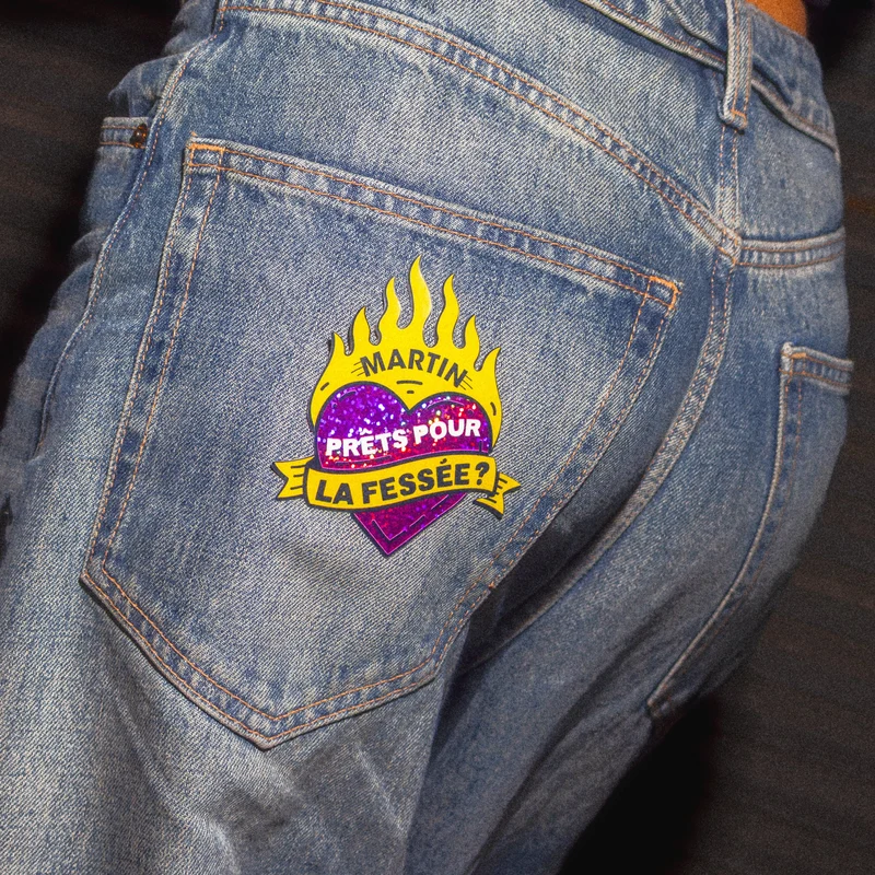 STICKER LA FESSÉE
