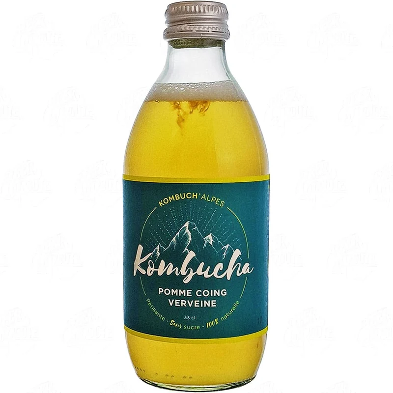 Kombucha Pomme Coing Verveine