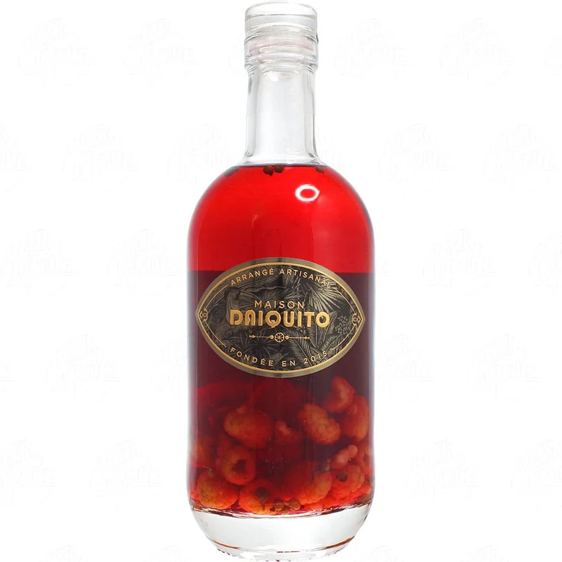Rhum arrangé : Framboises et Poivre de Sichuan