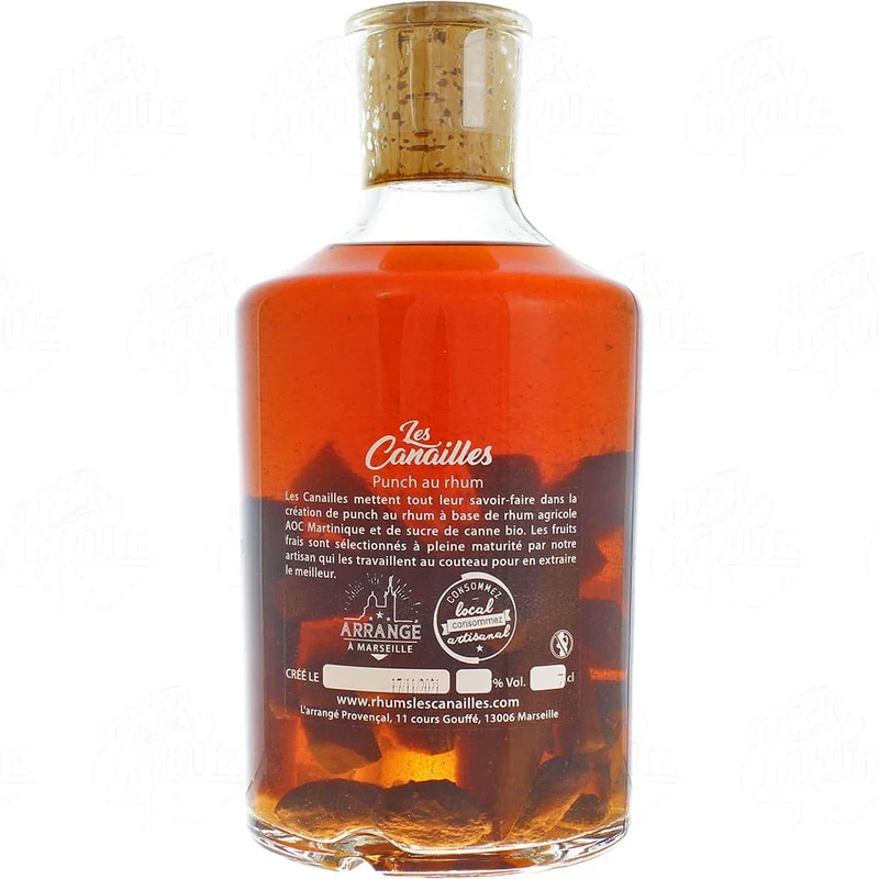 Punch au rhum : Poire Cacao