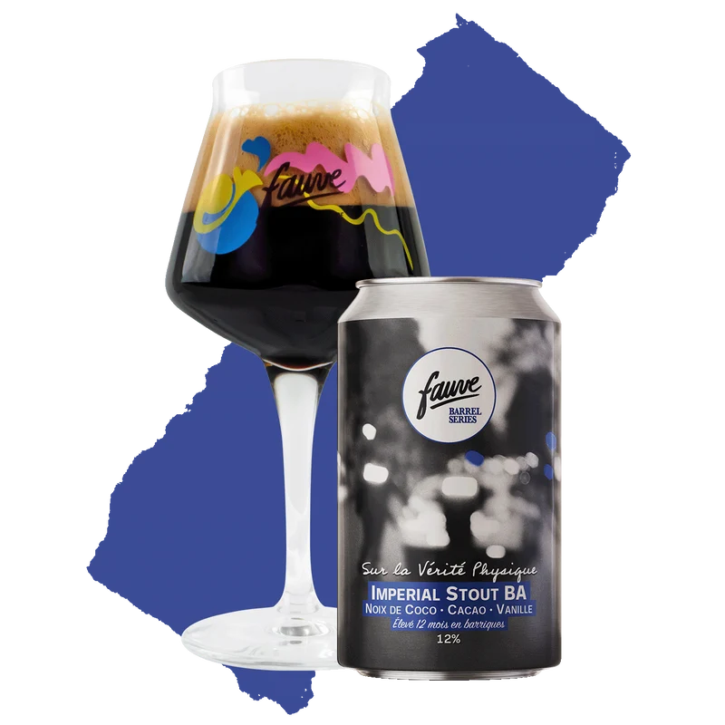 Sur la Vérité Physique - Imperial Stout BA Noix de coco, cacao, vanille - Élevé 12 mois en barriques – 33cL