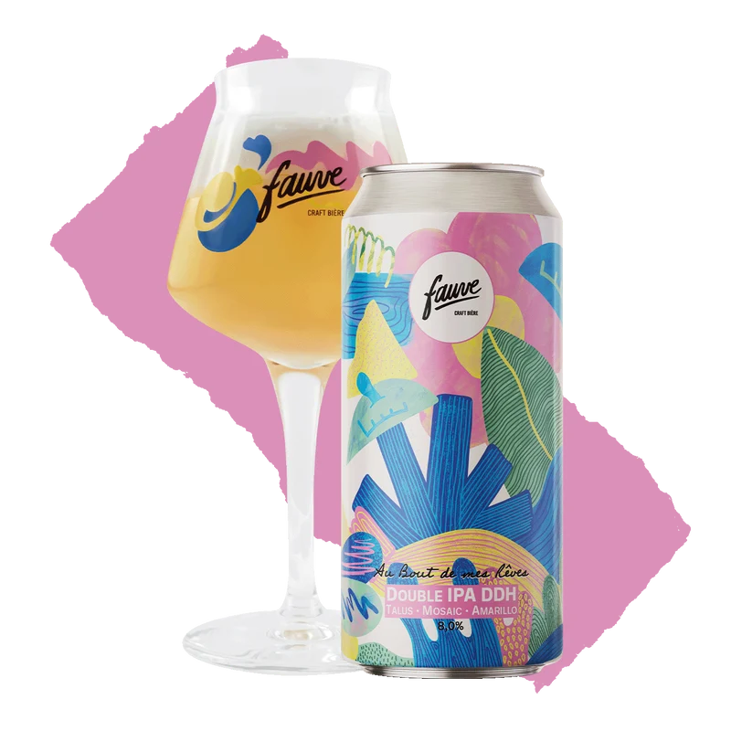 Au Bout de mes Rêves - Double IPA DDH Talus, Mosaic, Amarillo - 44cL