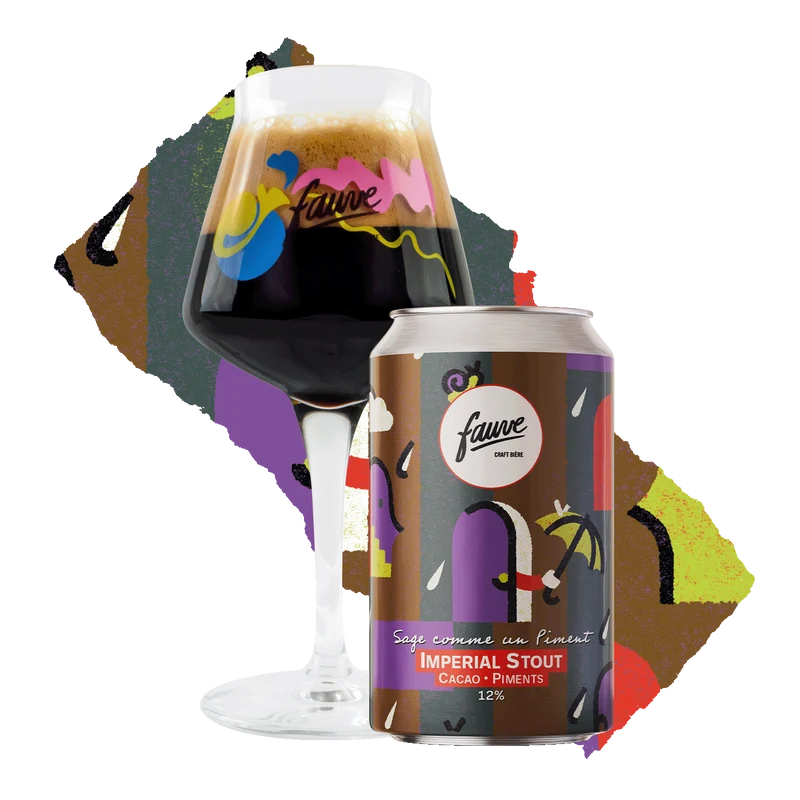 Sage comme un Piment - Imperial Stout Cacao, Piments Pasilla, Ancho et Chipotle Morita - 33cL