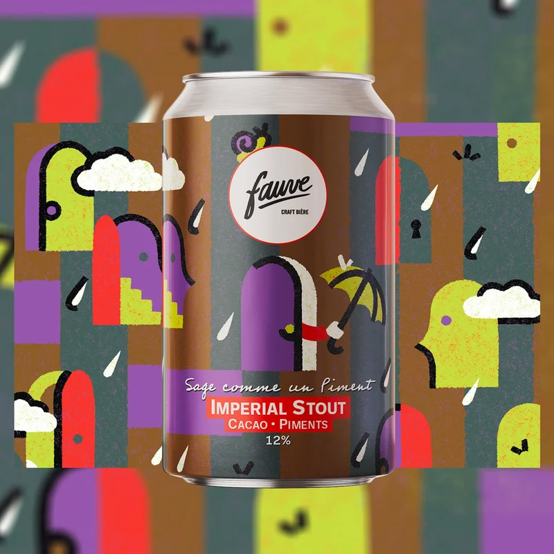 Sage comme un Piment - Imperial Stout Cacao, Piments Pasilla, Ancho et Chipotle Morita - 33cL