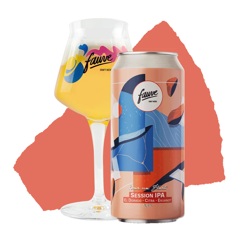 Pour un Flirt - Session IPA El Dorado, Citra, Ekuanot - 44cL