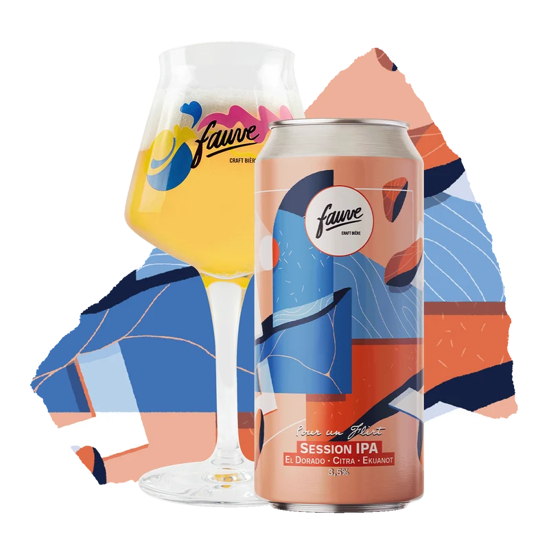 Pour un Flirt - Session IPA El Dorado, Citra, Ekuanot - 44cL