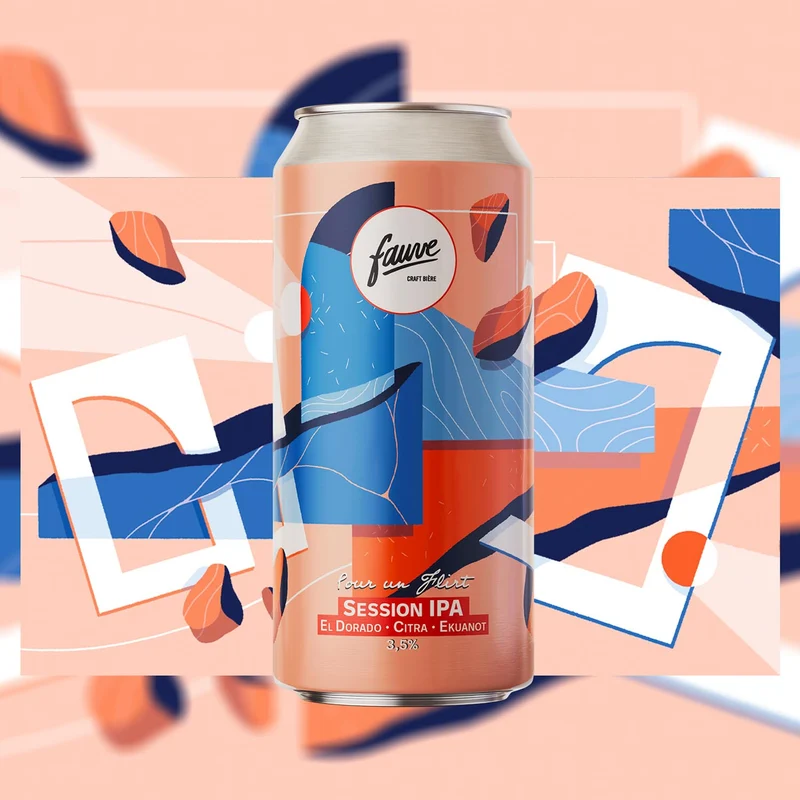Pour un Flirt - Session IPA El Dorado, Citra, Ekuanot - 44cL