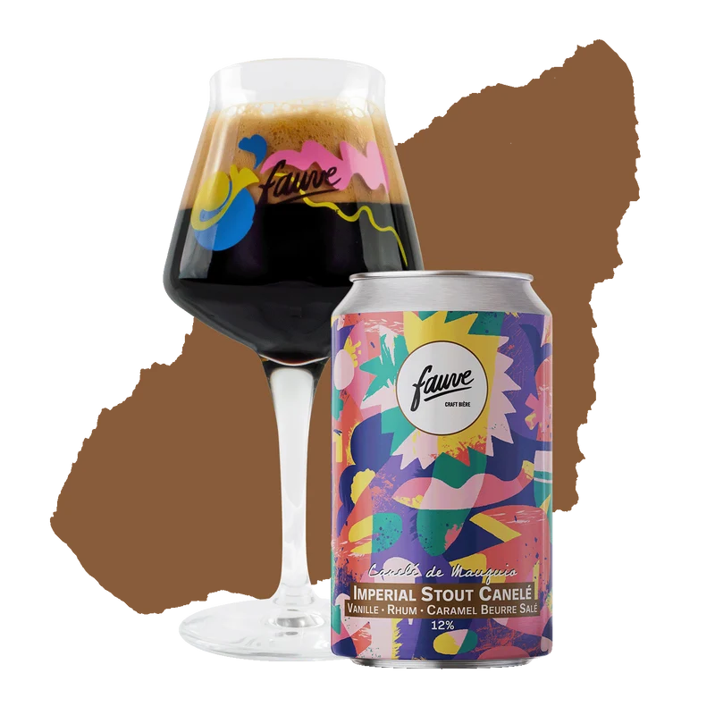 Canelé de Mauguio - Imperial Stout Vanille, Rhum, Caramel Beurre Salé- 33cL