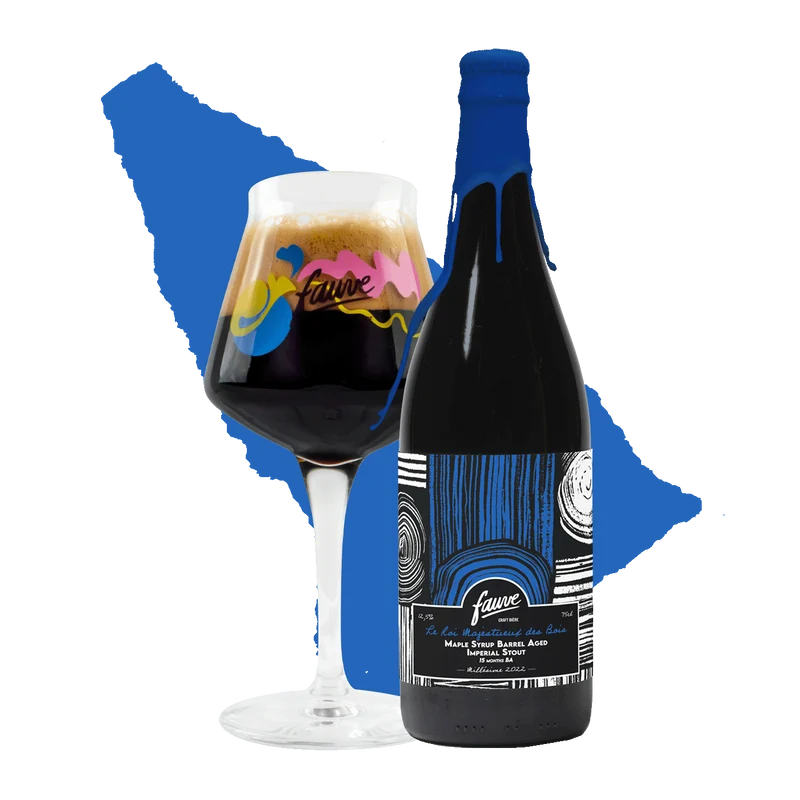 Le Roi Majestueux des Bois - Imperial Stout Sirop d'Érable BA 15 mois