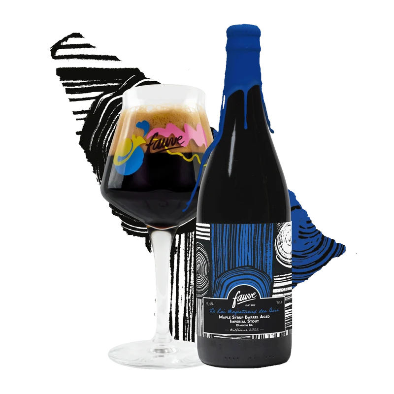 Le Roi Majestueux des Bois - Imperial Stout Sirop d'Érable BA 15 mois