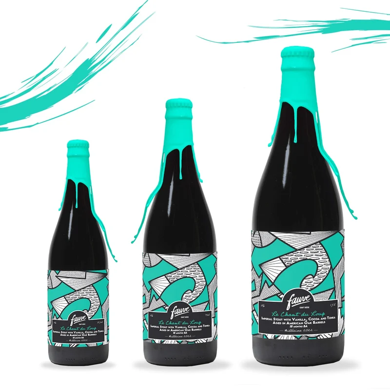 Le Chant du Loup - Imperial Stout Vanille Cacao Tonka Chêne Américain BA 18 mois