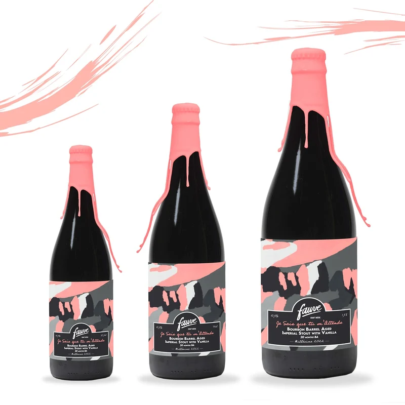 Je Sais que tu m'Attends - Imperial Stout Vanille Bourbon BA 20 mois