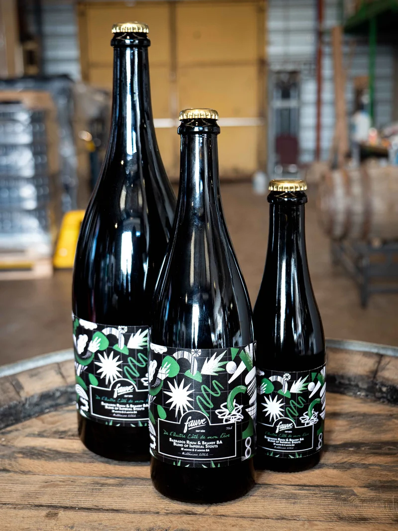 De l'Autre Côté de mon Rêve - Imperial Stout Rhum Barbade Brandy BA 18 mois