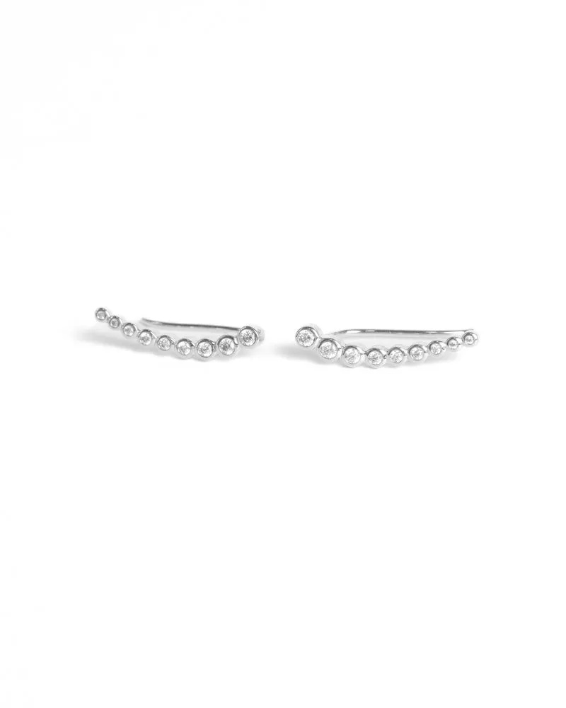Contours d'oreilles argent - LINA