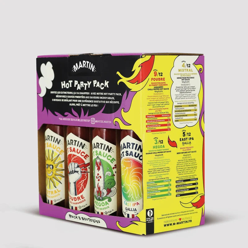 HOT PARTY PACK 8 BOUTEILLES