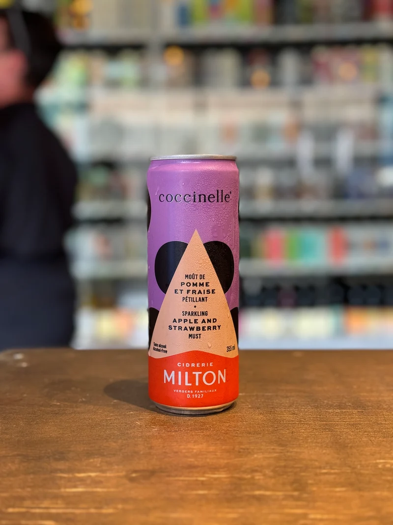 Coccinelle Canette - Pomme et fraise