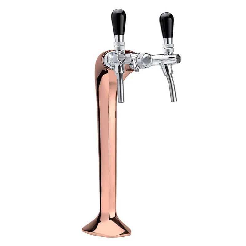 Schanksäule "Giotto" 1 bis 4-leitig, Roségold