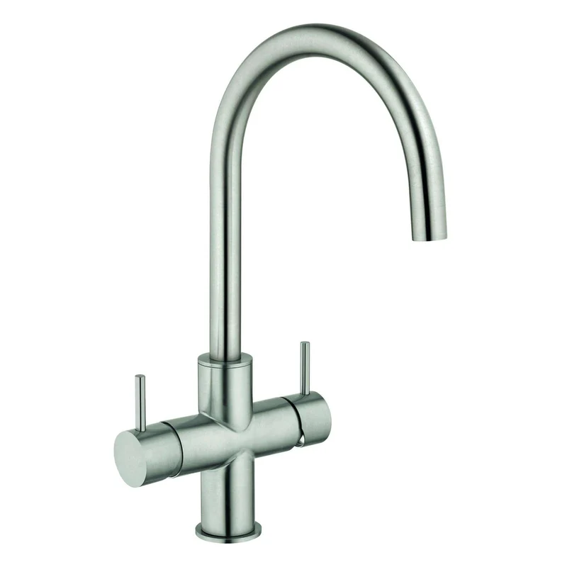 Sodawasser-Armatur INOX 5-Wege | Edelstahl-Wasserhahn