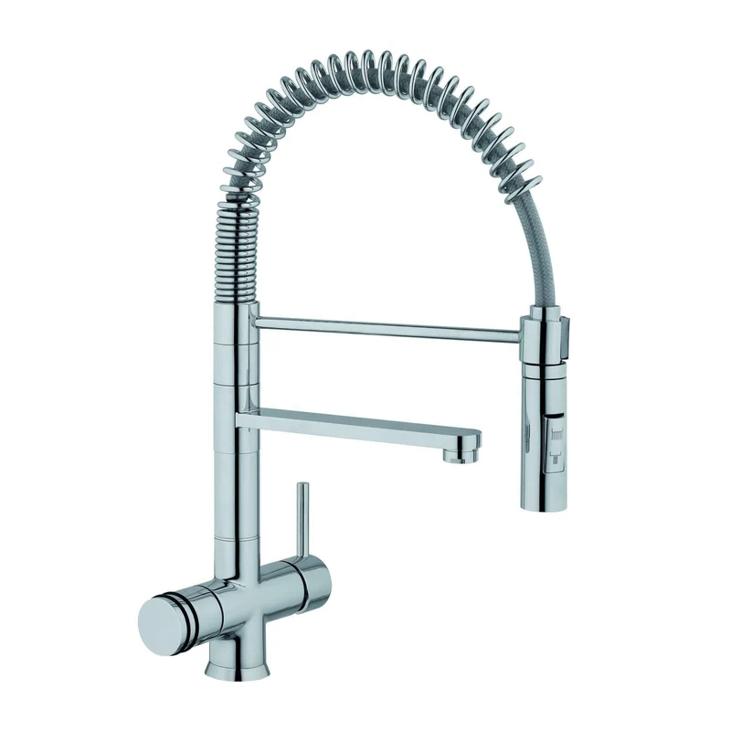 Soda Wasserhahn Mollone | 3-Wege-Armatur mit Brause