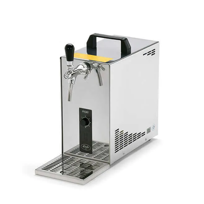 Lindr PYGMY 25K mit Kompressor | New Green Line Zapfanlage | 30 l/h