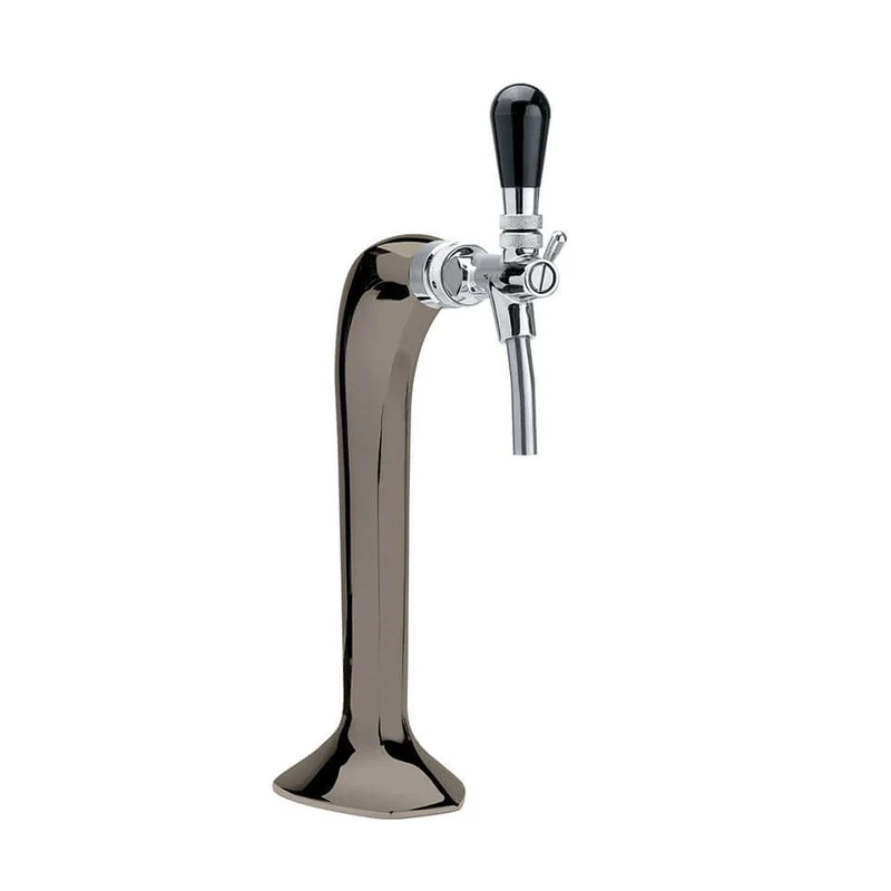 Schanksäule Giotto Medium 1 bis 2-leitig, Black Chrome