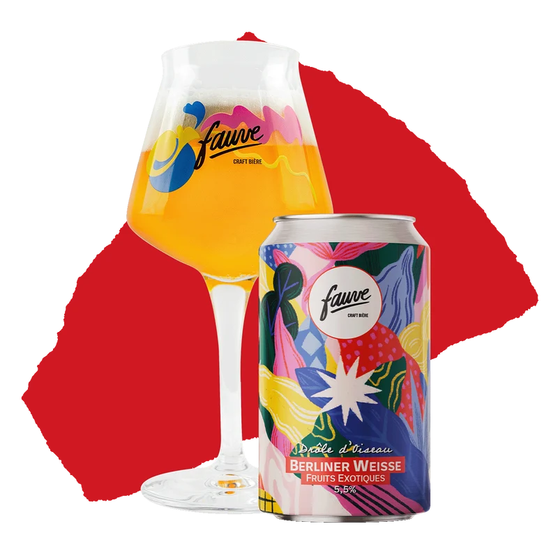 Drôle d'Oiseau - Berliner Weisse Fruits Tropicaux - 33cL
