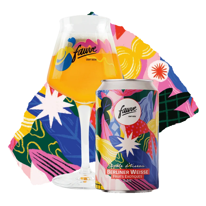 Drôle d'Oiseau - Berliner Weisse Fruits Tropicaux - 33cL