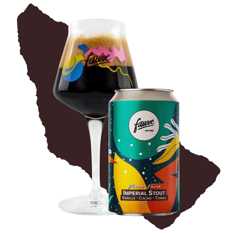 Fleur Noire - Imperial Stout Vanille, Cacao, Tonka - 33cL