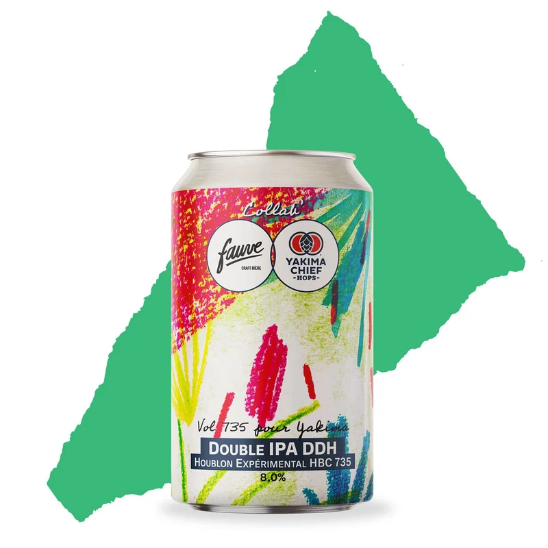 Vol 735 pour Yakima - DIPA DDH HBC 735 x Yakima Chief 33cL