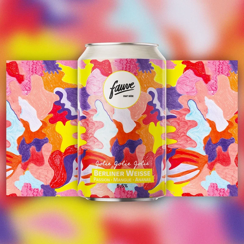 Jolie Jolie Jolie - Berliner Weisse Passion Mangue Ananas 33cL