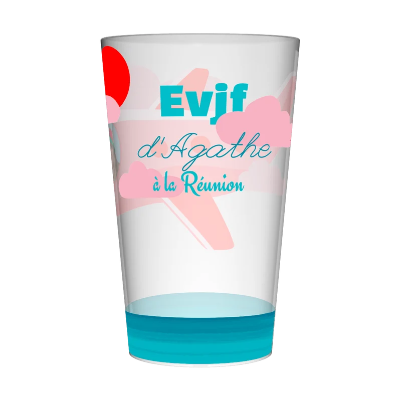 Gobelet personnalisé EVJF Photo & Avion