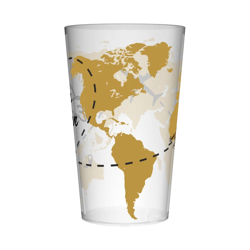 Gobelet personnalisé Mariage Tour du Monde