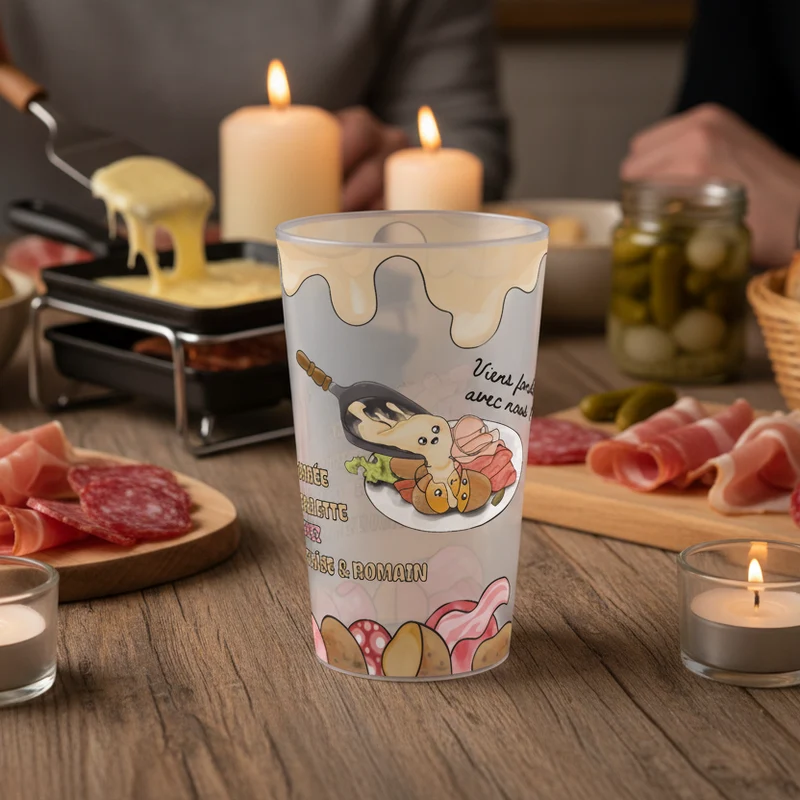 Gobelet personnalisé Soirée Raclette Party