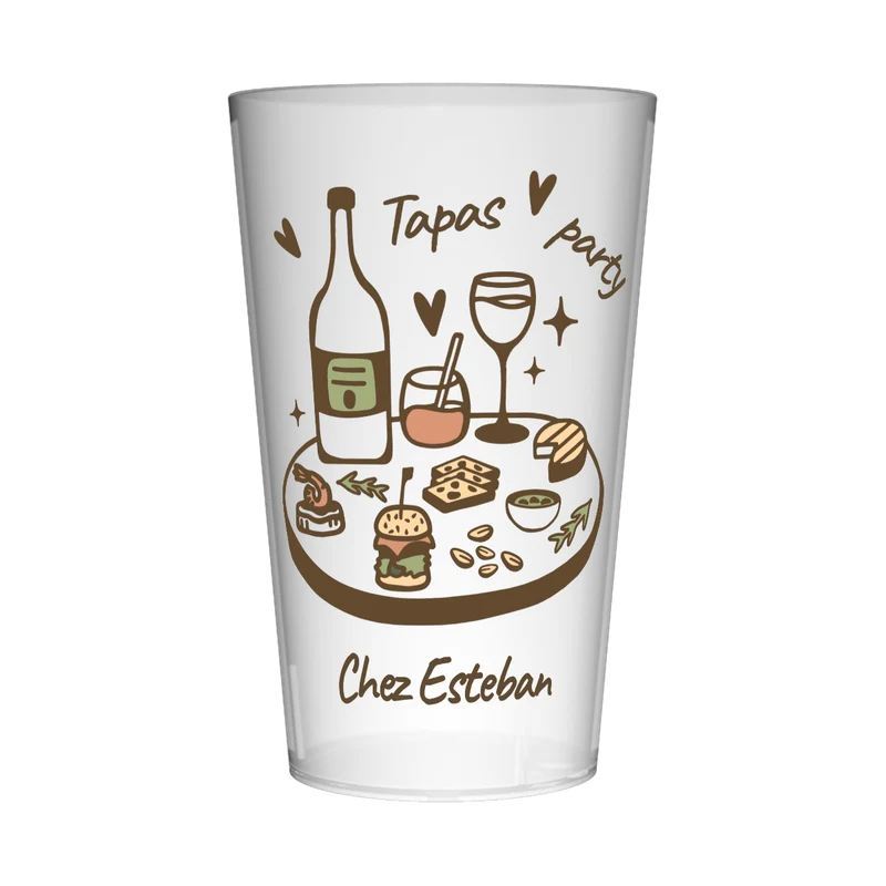 Gobelet personnalisé Soirée Tapas