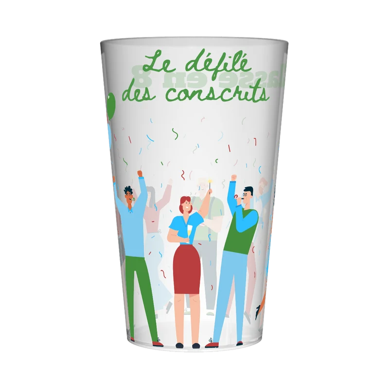 Gobelet personnalisé Conscrit Cotillons