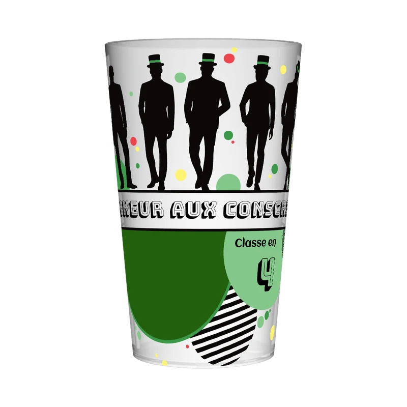 Gobelet personnalisé Conscrit Chapeau