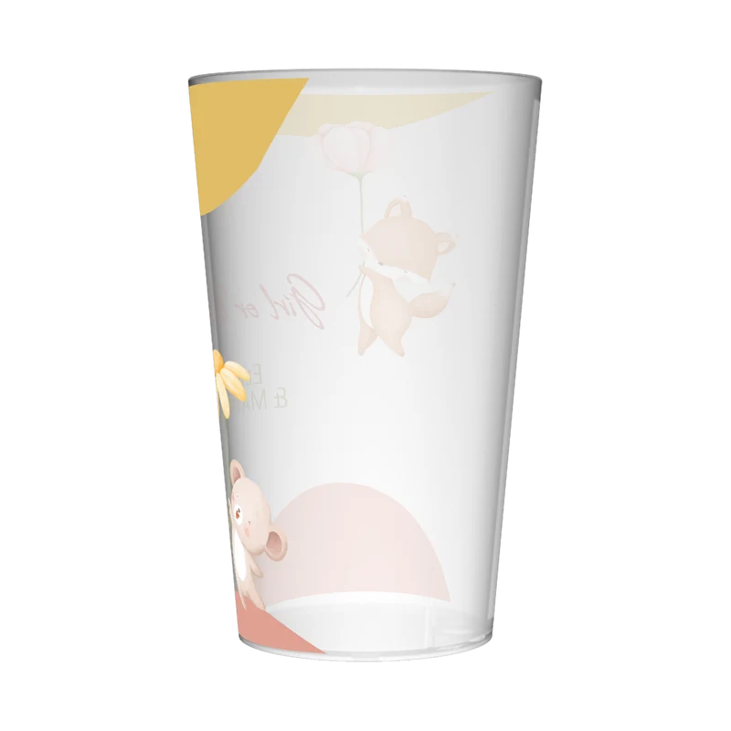 Gobelet personnalisé Gender Reveal Fleurs & Animaux