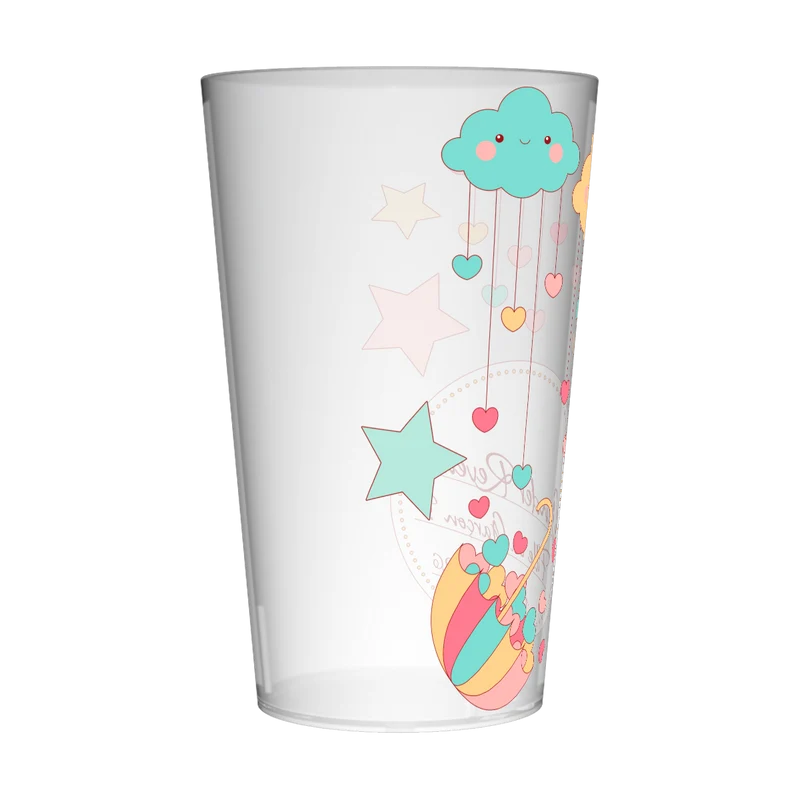 Gobelet personnalisé Gender Reveal Nuages & Etoiles