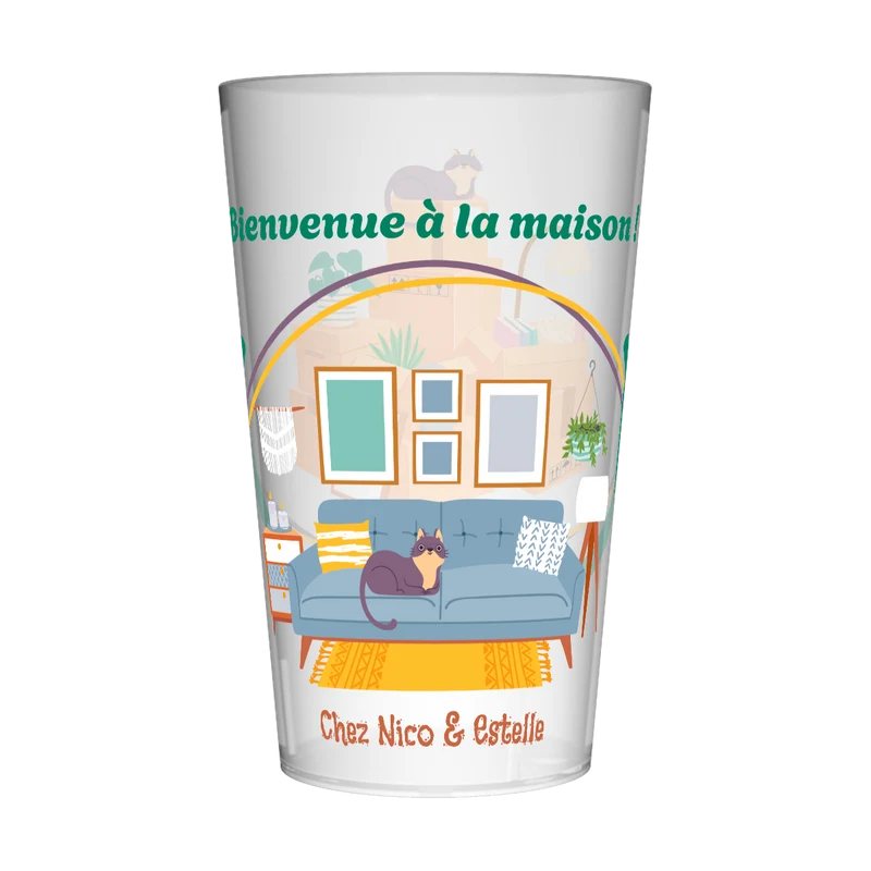 Gobelet personnalisé Crémaillère Cartons