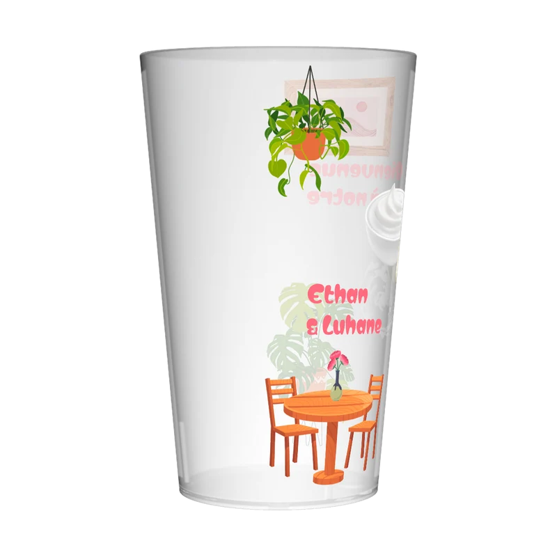 Gobelet personnalisé Crémaillère Déco
