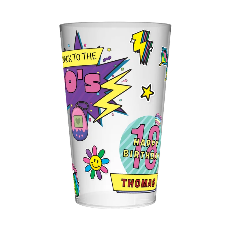 Gobelet personnalisé Soirée Back to the 90's