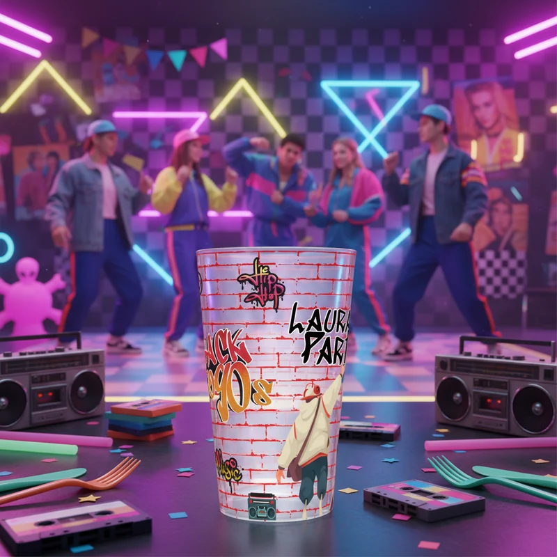 Gobelet personnalisé Soirée 90s
