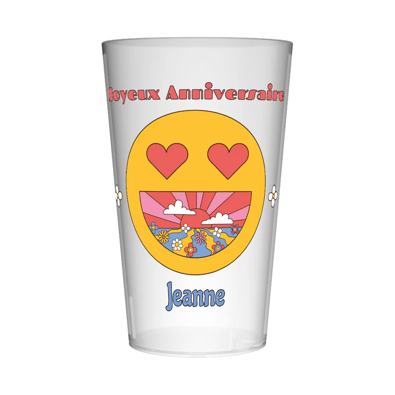 Gobelet personnalisé Soirée Anniversaire