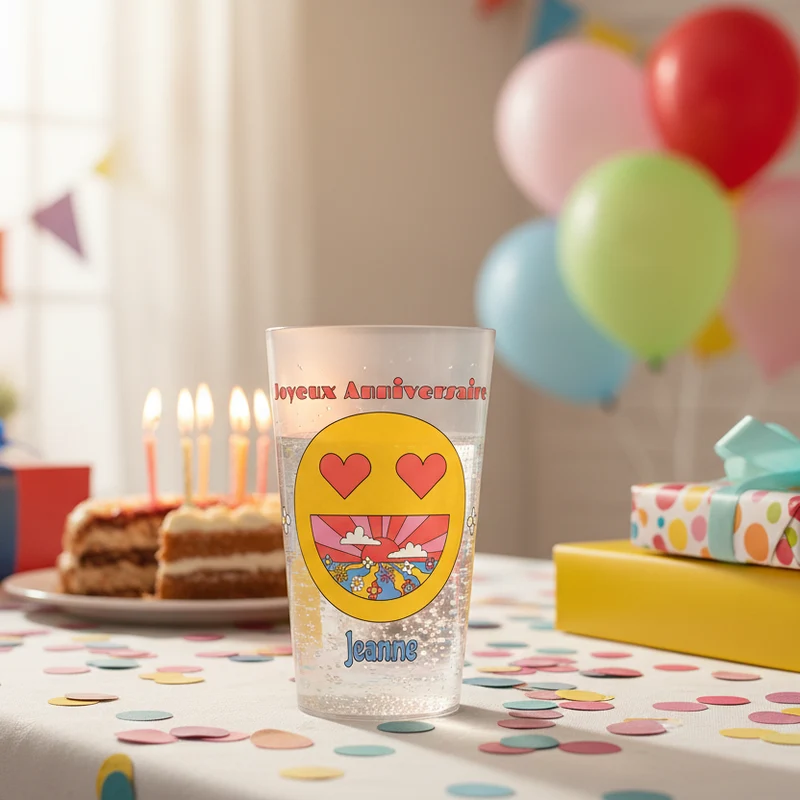 Gobelet personnalisé Soirée Anniversaire