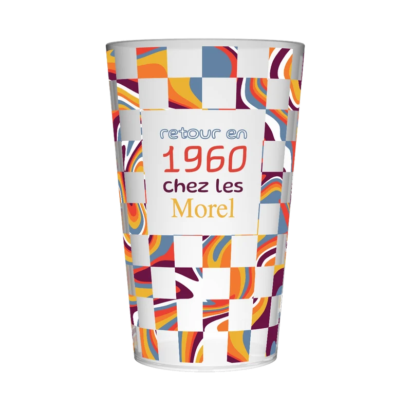 Gobelet personnalisé Soirée Année 1960
