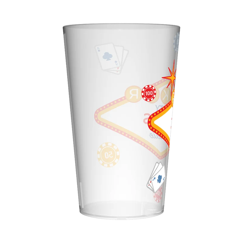 Gobelet personnalisé Poker Vegas