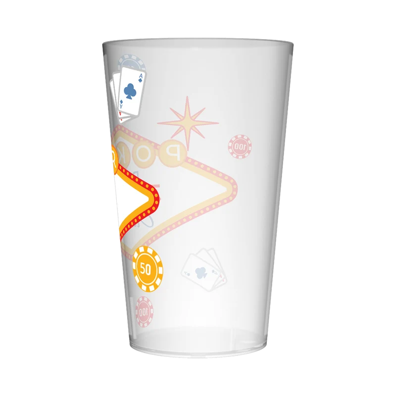 Gobelet personnalisé Poker Vegas